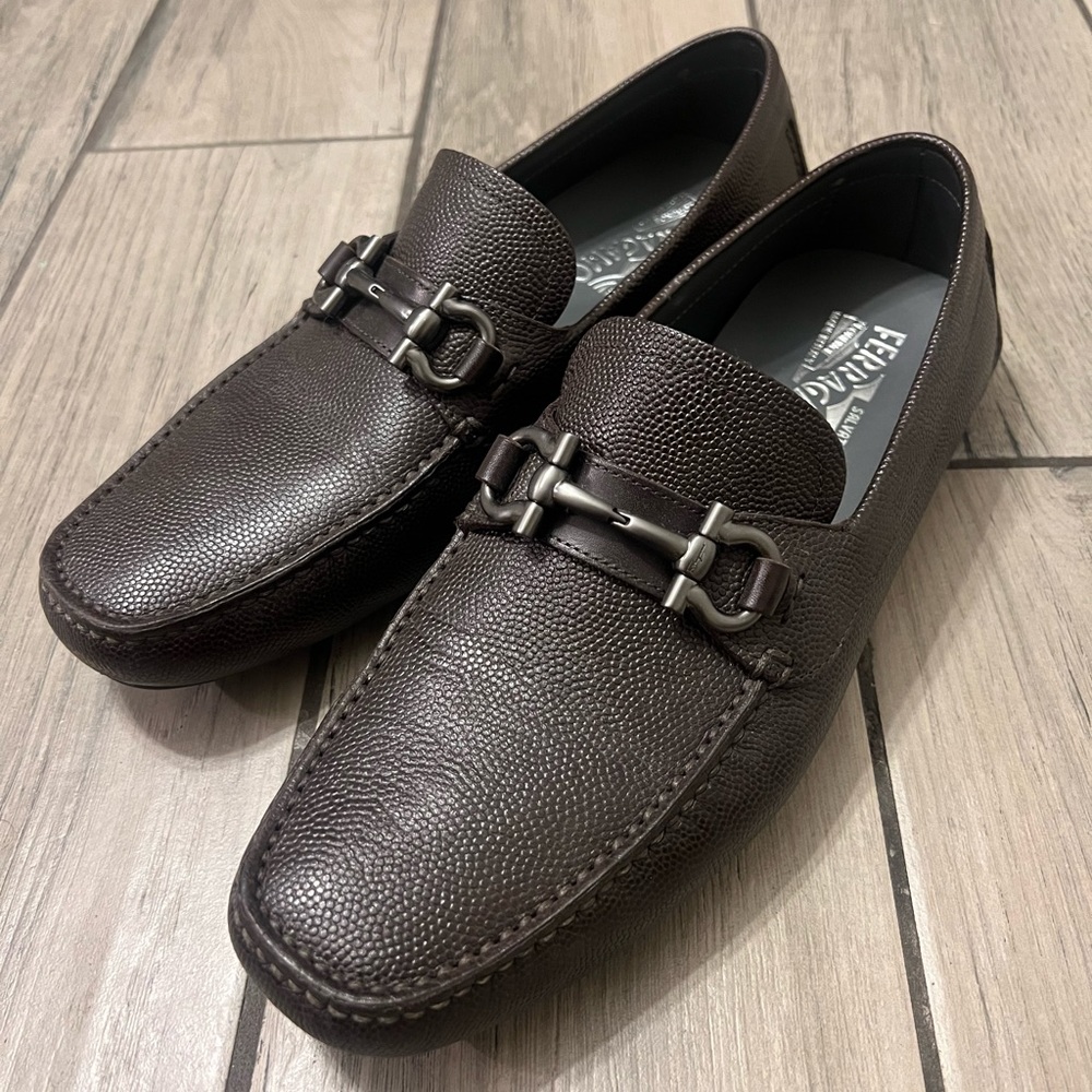 Ferragamo Parigi Bit Driver Shoes